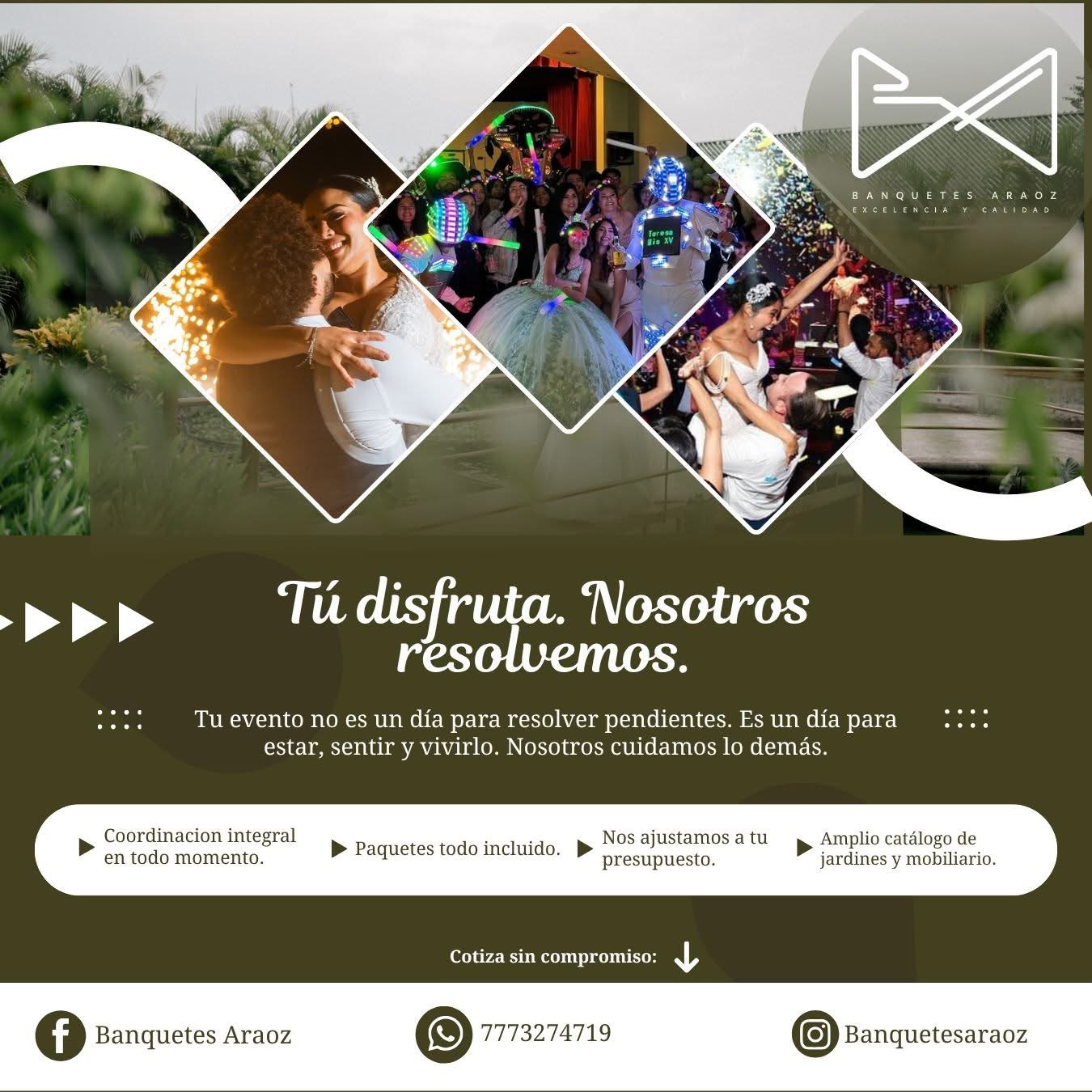 Jardín para eventos